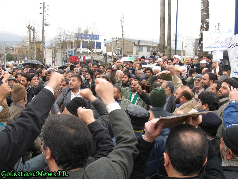 راهپيمايي اعلام انزجار از سران فتنه،شهر علي آباد كتول