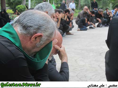 دسته روی هیئات مذهبی شهر علی آباد کتول-سالروز شهادت حضرت علی (ع)-گلستان نیوز